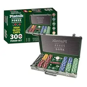 Pokerkoffer piatnik 7903 poker set 300 high gloss chips
