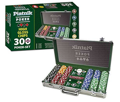 Pokerkoffer Piatnik 7903 Poker Set 300 High Gloss Chips