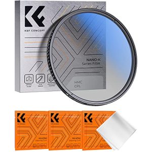 Filtro de polarización K&F Concept K-Series Pro 62mm Slim Circular