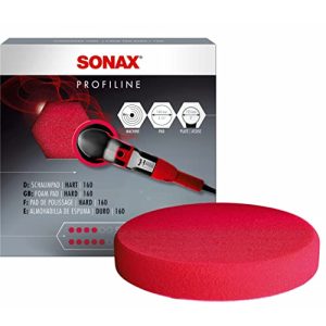 Esponja de pulido SONAX SchaumPad hard 160 (1 pieza) de poros finos