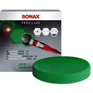 Polijstspons SONAX SchaumPad medium 160 (1 stuk)