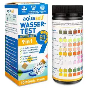 Pooltester aquaself 9 in 1 wassertest 100 stueck trinkwasser