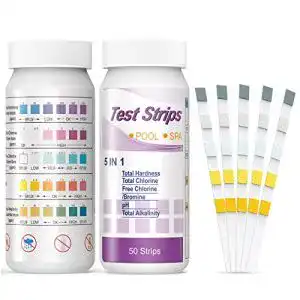Pooltester homtiky ph teststreifen pool 5 in 1 wassertester