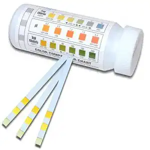 Pooltester mega pool schwimmbad teststreifen 3 in 1 chlor ph