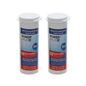 Pooltester powerhaus24 50 teststaebchen 3 in 1 teststreifen