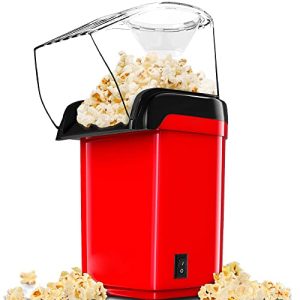 Popcornmaschine Gadgy Popcorn Maschine Heissluft, Retro
