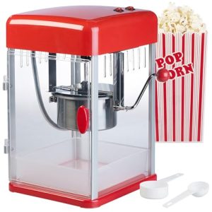 Popcornmaskine Rosenstein & Söhne professionel retromaskine