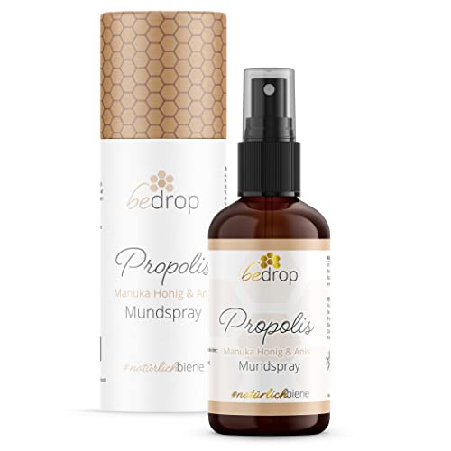 Propolis-Spray bedrop Propolis Halsspray, Manuka Honig & Anis