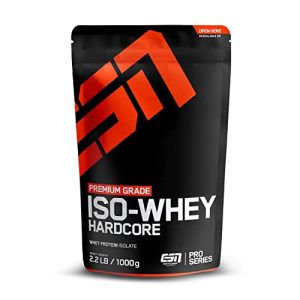 Proteinový prášek ESN Isowhey Hardcore, Lískový ořech, 1000 g