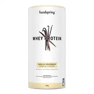 Proteinpulver foodspring whey protein pulver vanille