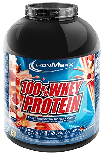 Proteinpulver IronMaxx 100% Whey Protein, Apfel Zimt 2,35kg