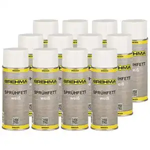 Ptfe spray brehma 12x weisses spruehfett mit ptfe