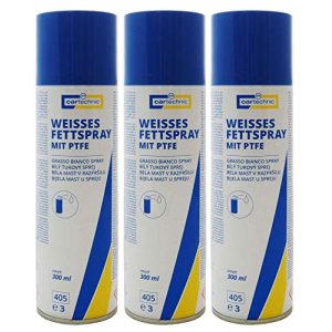 PTFE-Spray Preisjubel 3x cartechnic Weißes Fettspray mit PTFE