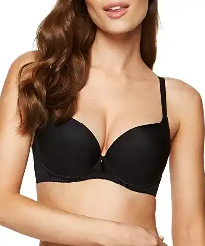 Gorteks Damen Push-Up BH Carla/B5 in Schwarz, Größe 70E
