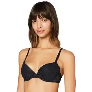 Push up bh iris lilly damen push up bh spitze schwarz 70d