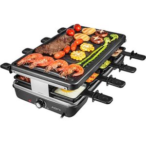Raclette AONI Smokeless Grill Electric BBQ Grill