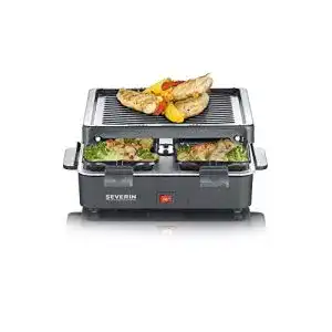 Raclette severin mini grill klein antihaftbeschichtet