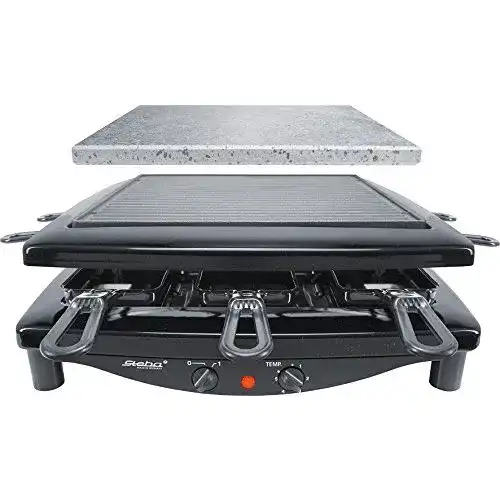 Steba Raclette Premium für 8 Personen, PFAS-frei, Made in Germany