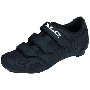 Sapatos de ciclismo XLC Cb-R04, sapatos de ciclismo unissex, preto
