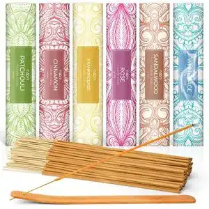 Raeucherstaebchen la bellefee set 120 sticks 6 boxen mit 6 duefte