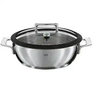 Raeuchertopf roesle roesle 91371 und schmortopf edelstahl 28 cm
