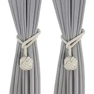 Raffhalter gohytal fuer vorhaenge 2 stueck vorhang weiss