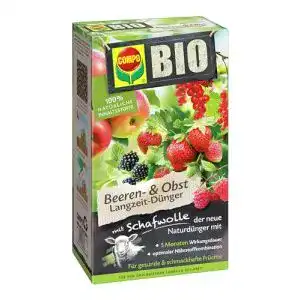 Rasen langzeitduenger compo bio beeren langzeit duenger