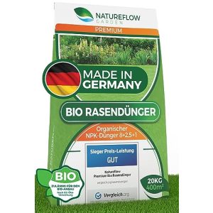 Fertilizante para gramado NATUREFLOW verão, 20kg