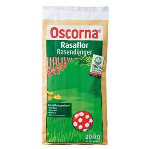 Fertilizante para gramado Oscorna Rasaflor, 20 kg