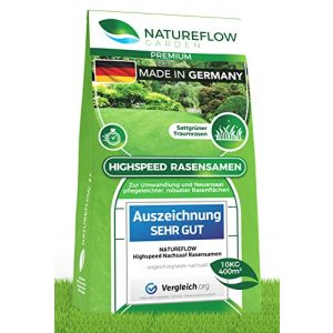 Sementes de gramado NATUREFLOW germinação rápida 10kg