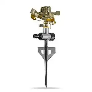 Rasensprenger clgarden rs3 massiv aus metall kreisregner 360