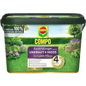Rasenunkraut vernichter compo rasenduenger unkraut moos
