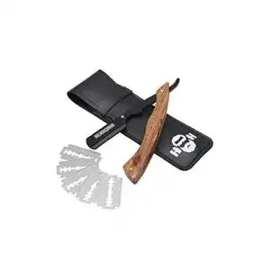 Rasiermesser heldenheim r1 rosenholz mit 5 wechselklingen