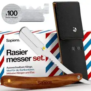 Rasiermesser sapiens barbershop bart rasierer herren