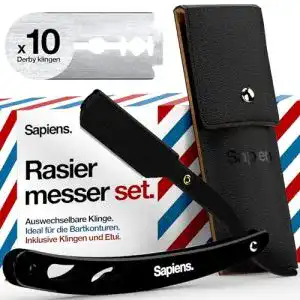 Rasiermesser sapiens barbershop herren mit wechselklinge