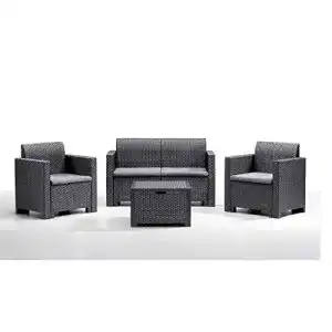 Rattan gartenmoebel bica gartenmoebel set nebraska 2 lounge
