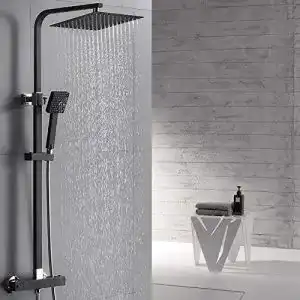 Regendusche auralum duschsystem mit thermostat mischbatterie
