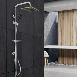 Rain shower ECD Germany shower system shower fitting stainless steel