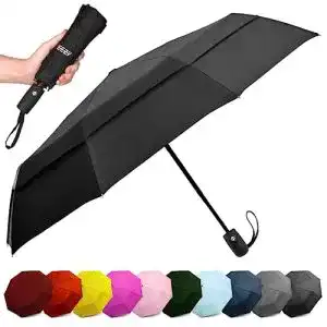 Regenschirm eez y sturmfest taschenschirm auf zu automatik