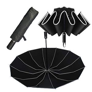 Regenschirm Rebely Sturmfest – Extra Stabil mit 12 Streben