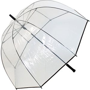 Paraply genomskinliga paraplyer lyxigt klockparaply