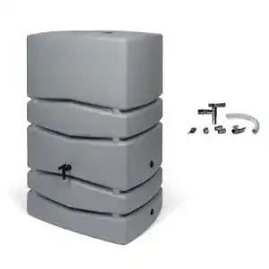 Regenwassertank kreher xxl aqua tower mit wasserhahn
