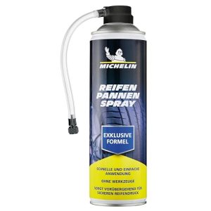 Sellador de neumáticos MICHELIN spray antipinchazos para el coche, ultrarrápido