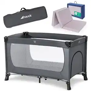Reisebett hauck baby set mit matratze und moskitonetz