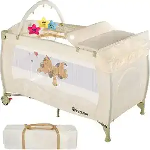 Reisebett tectake 800032 kinder hoehenverstellbar