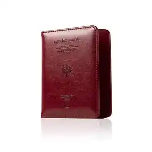 Reisepasshuelle calipso unisex leder reisepass rfid designer