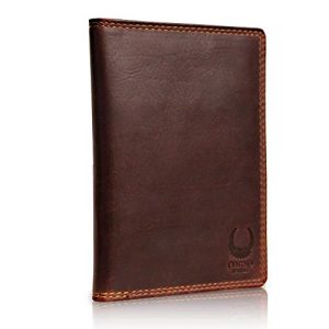 Passport cover Corno d'Oro premium leather RFID protection