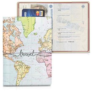 La portada del pasaporte