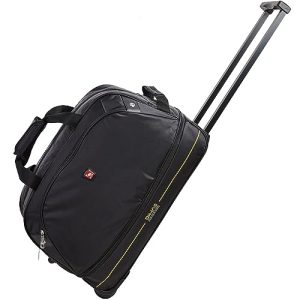 Travel bag with wheels OIWAS small 45L Plus 10L Unisex