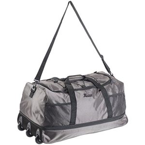 Travel bag with wheels Xcase: travel bag with trolley function